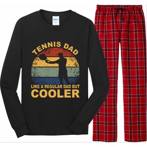 Tennis Player Tennis Father Tennis Racket Tennis Dad Funny Gift Long Sleeve Pajama Set