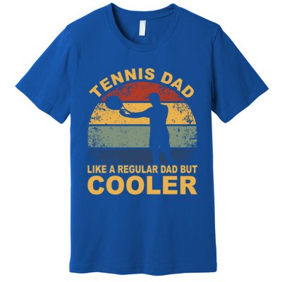 Tennis Player Tennis Father Tennis Racket Tennis Dad Funny Gift Premium T-Shirt