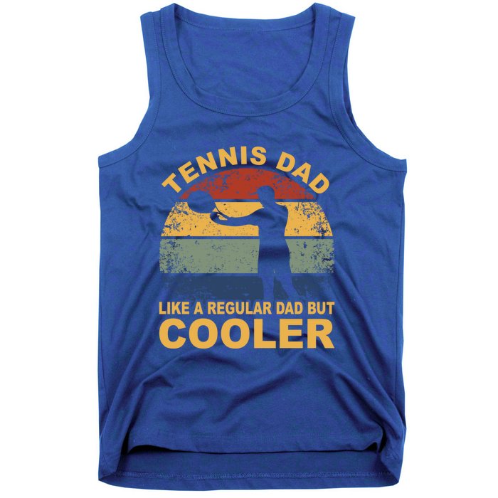 Tennis Player Tennis Father Tennis Racket Tennis Dad Funny Gift Tank Top