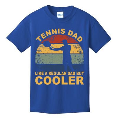 Tennis Player Tennis Father Tennis Racket Tennis Dad Funny Gift Kids T-Shirt