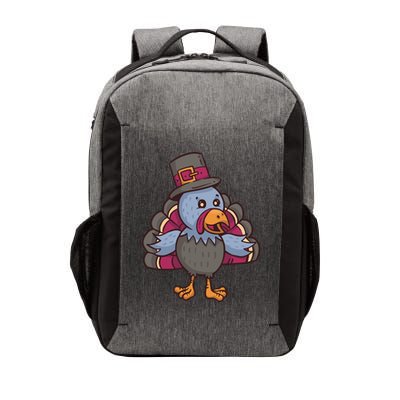 Turkey Pilgrim Thanksgiving Cartoon Thanks Gratitude Gift Vector Backpack