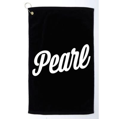 The Pearl Platinum Collection Golf Towel