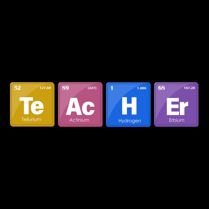 Teacher Periodic Table Drawstring Bag