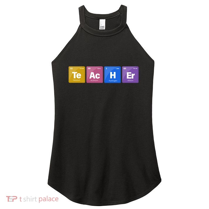 Teacher Periodic Table Women's Perfect Tri Rocker Tank