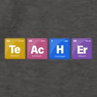 Teacher Periodic Table Vector Backpack