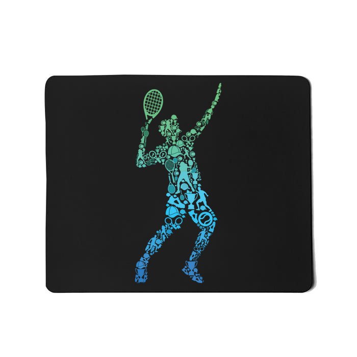 Tennis Player Mousepad