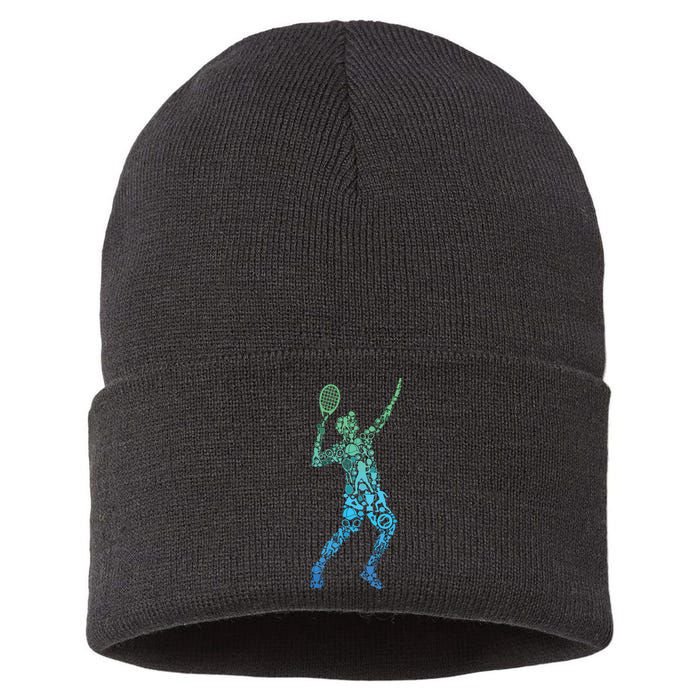 Tennis Player Sustainable Knit Beanie