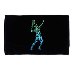 Tennis Player Microfiber Hand Towel