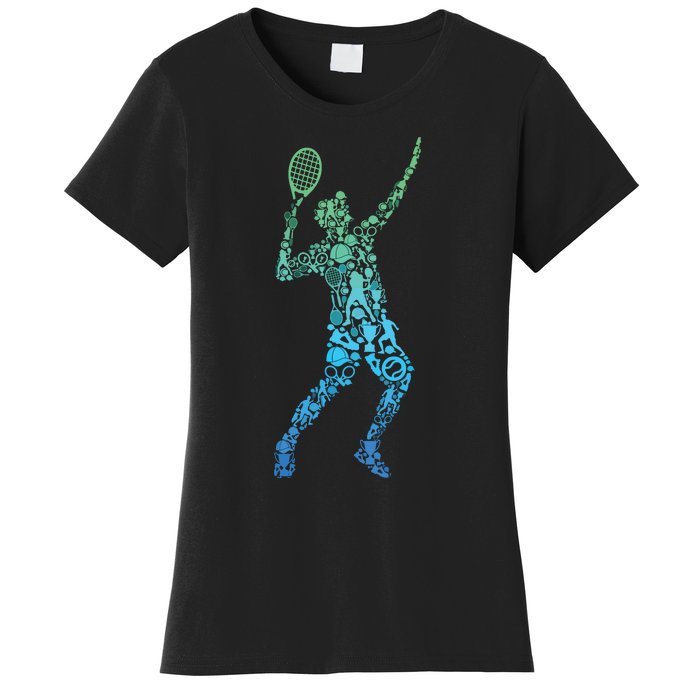 Tennis Player Women's T-Shirt