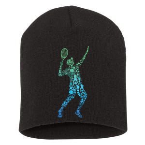 Tennis Player Short Acrylic Beanie