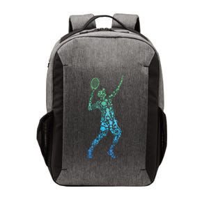 Tennis Player Vector Backpack