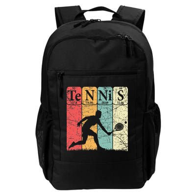 Tennis Periodic Table Elements Tennis Player Nerd Vintage Backpack