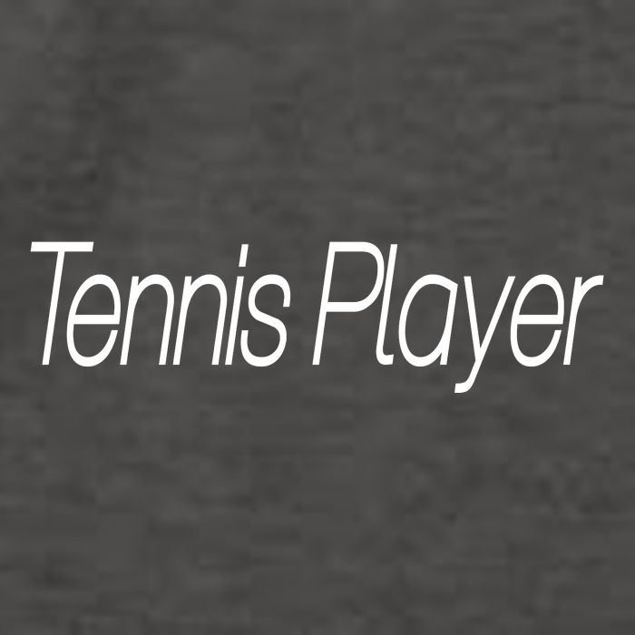 Tennis Player Vector Backpack
