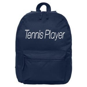 Tennis Player 16 in Basic Backpack