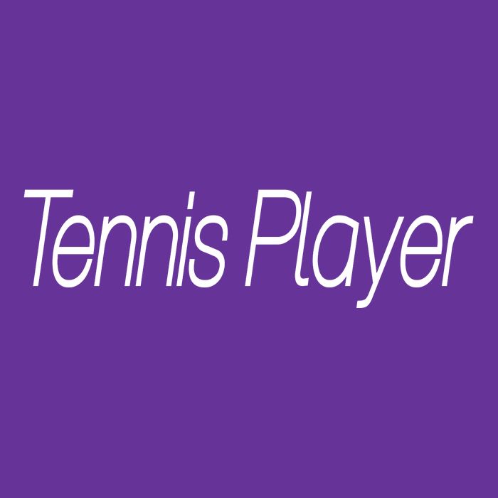 Tennis Player Tall T-Shirt