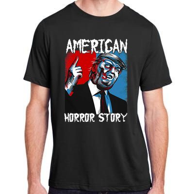 Trump President Usa Flag Halloween Horror Story Costumes Adult ChromaSoft Performance T-Shirt