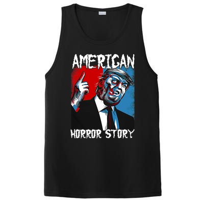 Trump President Usa Flag Halloween Horror Story Costumes PosiCharge Competitor Tank