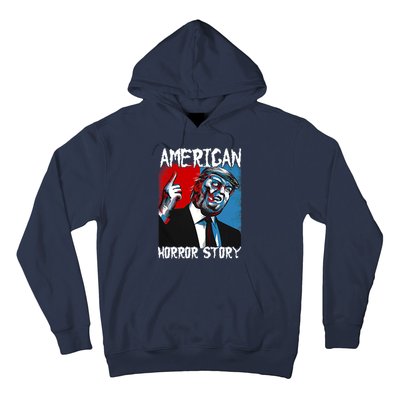 Trump President Usa Flag Halloween Horror Story Costumes Hoodie