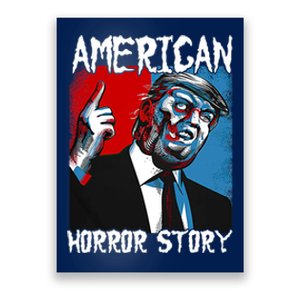 Trump President Usa Flag Halloween Horror Story Costumes Poster