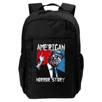 Trump President Usa Flag Halloween Horror Story Costumes Backpack