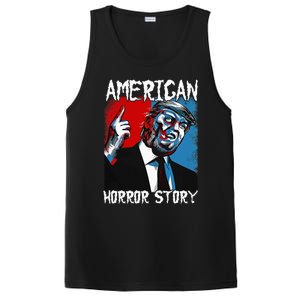 Trump President Usa Flag Halloween Horror Story Costumes PosiCharge Competitor Tank