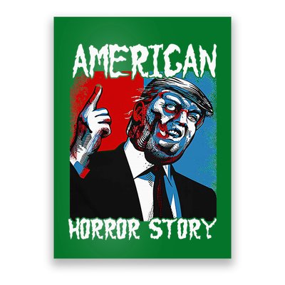Trump President Usa Flag Halloween Horror Story Costumes Poster