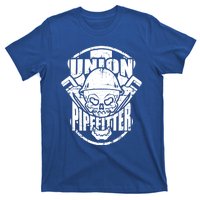 Tough Proud Union Pipefitter Workers Funny Gift T-Shirt