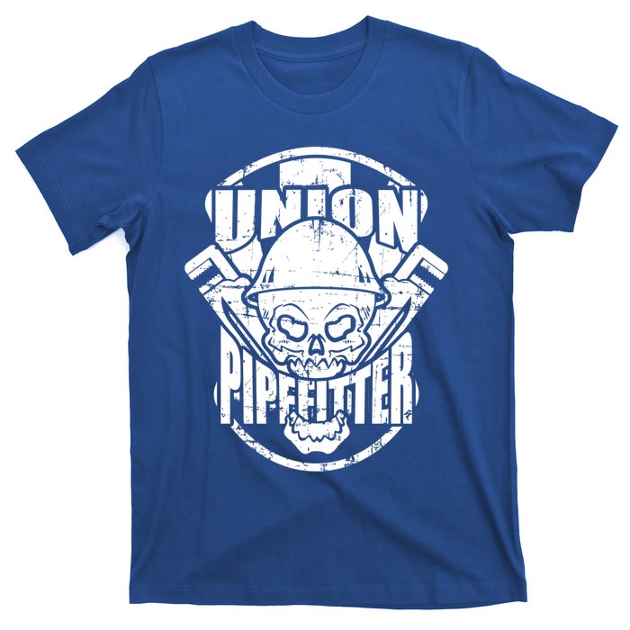 Tough Proud Union Pipefitter Workers Funny Gift T-Shirt