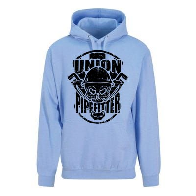 Tough Proud Union Pipefitter Workers Funny Gift Unisex Surf Hoodie