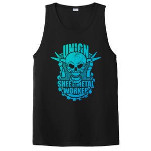 Tough Proud Union Sheet Metal Workers Gift PosiCharge Competitor Tank