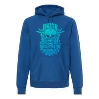 Tough Proud Union Sheet Metal Workers Gift Premium Hoodie