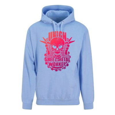 Tough Proud Union Sheet Metal Workers Gift Unisex Surf Hoodie