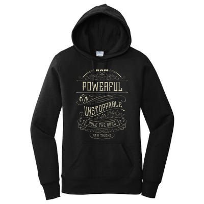 Trucks Powerful Unstoppable Women's Pullover Hoodie