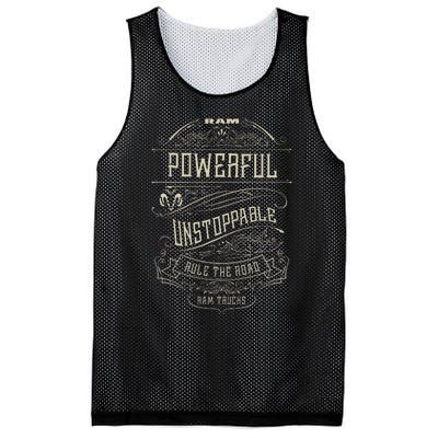 Trucks Powerful Unstoppable Mesh Reversible Basketball Jersey Tank