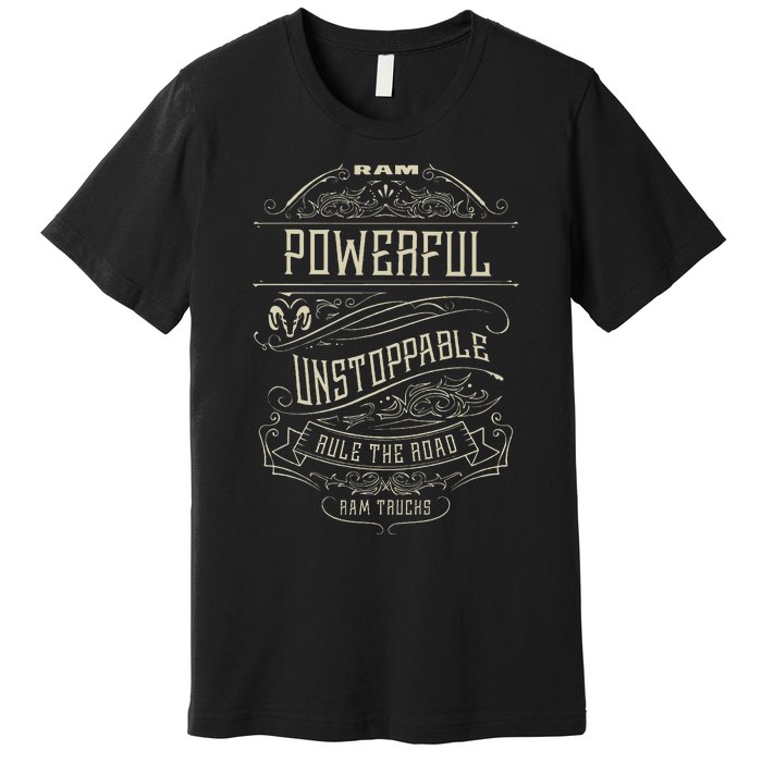 Trucks Powerful Unstoppable Premium T-Shirt