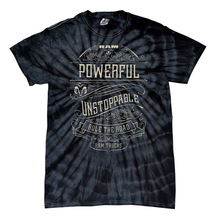 Trucks Powerful Unstoppable Tie-Dye T-Shirt