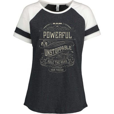 Trucks Powerful Unstoppable Enza Ladies Jersey Colorblock Tee