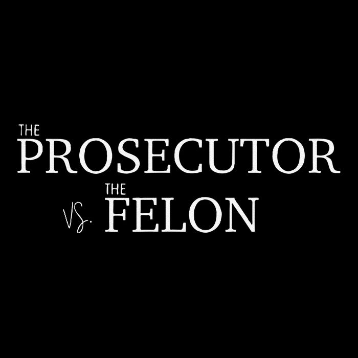 The Prosecutor Vs. The Felon Drawstring Bag