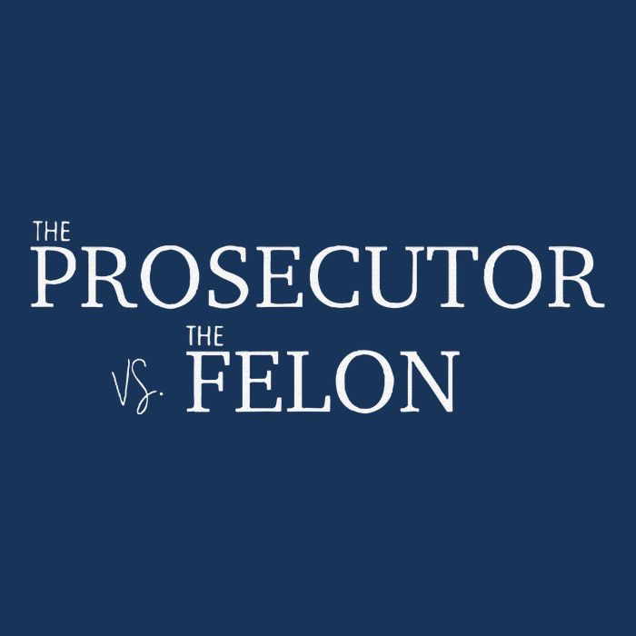 The Prosecutor Vs. The Felon Infant Baby Jersey Bodysuit