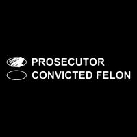 The Prosecutor Vs Convicted Felon Funny Ballot Paper Voting Drawstring Bag