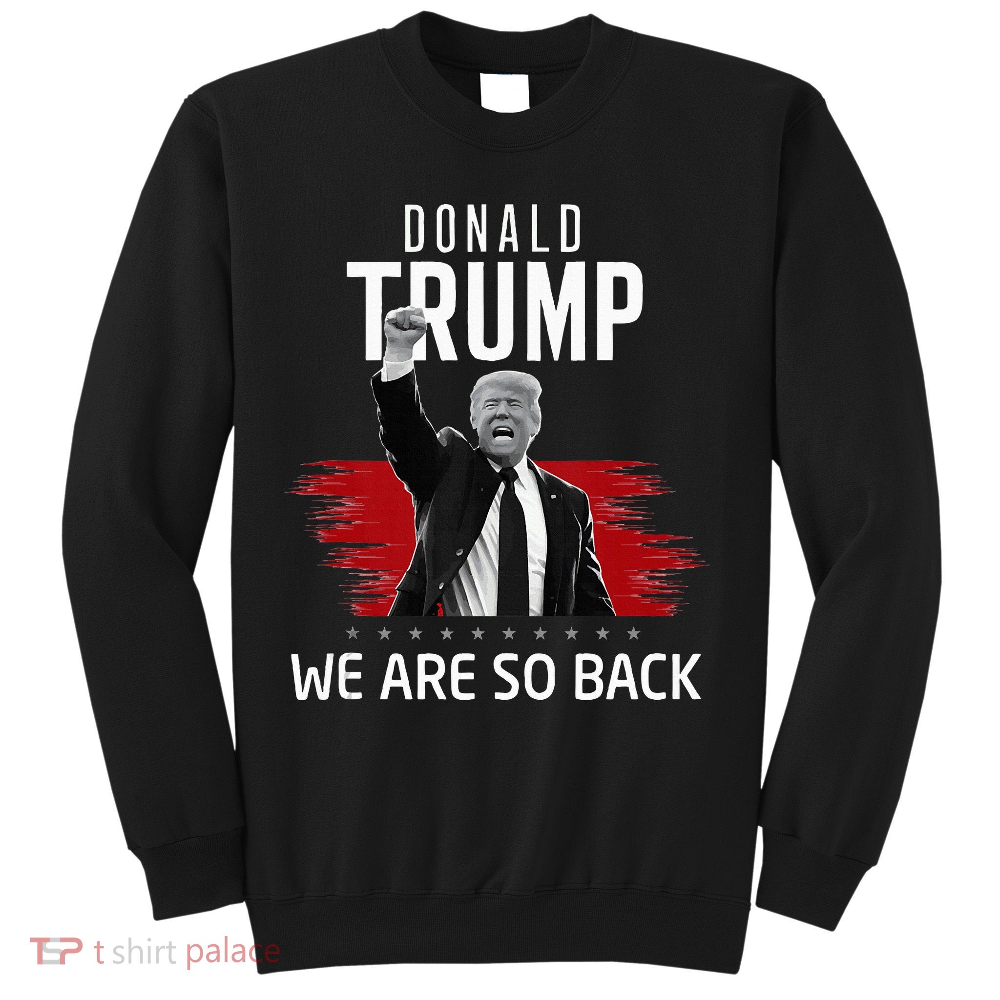 Trump President Victory We Are So Back Sweatshirt