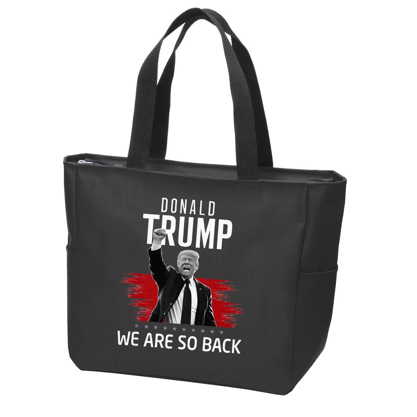 Trump President Victory We Are So Back Zip Tote Bag