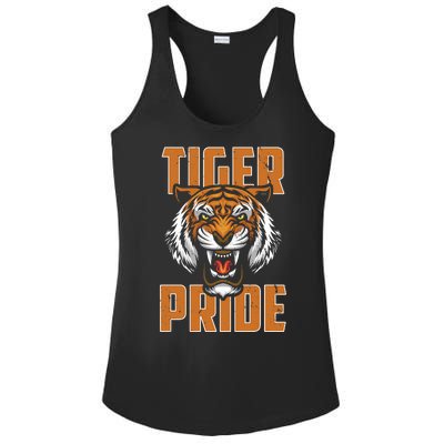 Tiger Pride Vintage Ladies PosiCharge Competitor Racerback Tank