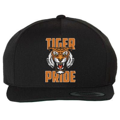 Tiger Pride Vintage Wool Snapback Cap