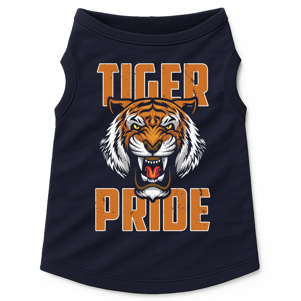 Tiger Pride Vintage Doggie Tank