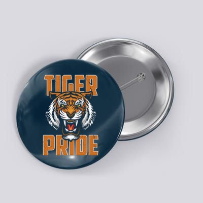 Tiger Pride Vintage Button