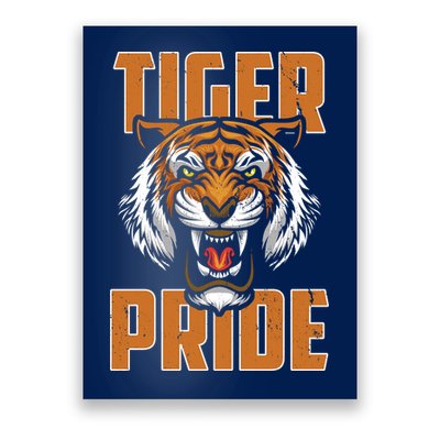 Tiger Pride Vintage Poster