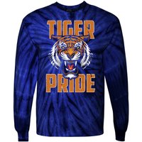 Tiger Pride Vintage Tie-Dye Long Sleeve Shirt