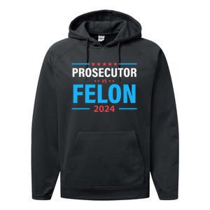 The Prosecutor Versus The Felon Prosecutor Vs Felon Performance Fleece Hoodie