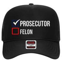 The Prosecutor Vs Convicted Felon Funny Ballot Paper Voting Trucker Hat